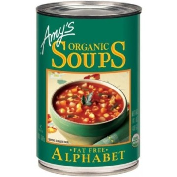 Amy's Organic Soup Alphabet...